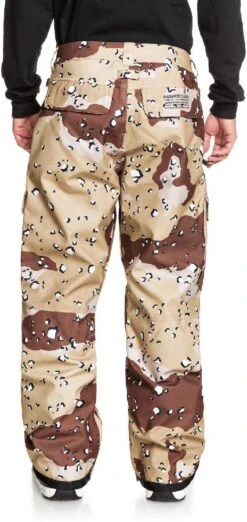 DC Code Shell Snowboard Pants 2020-2021 -Skipro DC Code Shell Pant Chocolate Chip 2021 Ski Pro 1
