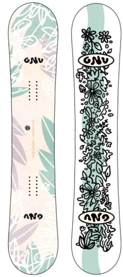 GNU Ladies Velvet Snowboard 2022-2023