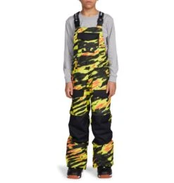 DC Junior's Roadblock Bib Pants 2021-2022 -Skipro dc roadblock bib youth ski pro sulphur