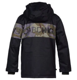 DC Boys Propaganda Jacket 2021-2022 -Skipro dc snowboarding ski pro propaganda jacket black back