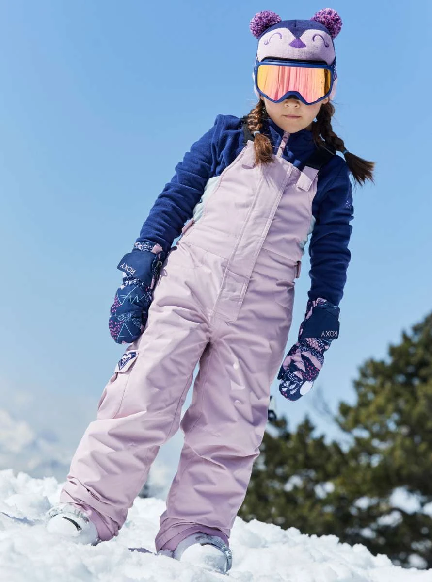 Roxy Girls Lola Insulated Bib Pants 2021-2022 3 Roxy Girls Lola Insulated Bib Pants 2021-2022